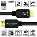 Key Digital HDMI ultra high speed cable front and rear