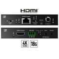 hdmi extender 4k Rx front and rear