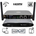 Key Digital wireless presentation gateway front and rear view