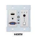 hdmi wall plate front chassis