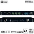 Key Digital av over ip encoder front and rear view