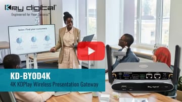 KD-BYOD4K Wireless Presentation Gateway