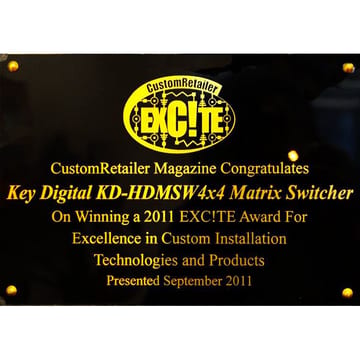 EXCITE Award — HDMSW4x4