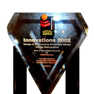 CES Award — KD-DA12 Retail