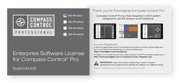 KD-ProCL1 Compass Control Pro license
