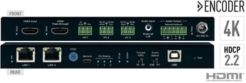 KD-IP922ENC 4K AV over IP encoder