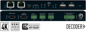 KD-IP1022DEC 4K UHD AV over IP decoder