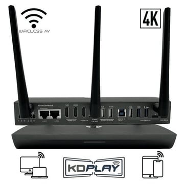 KD-BYOD4KHub 4K wireless presentation gateway for PC, Mac, iOS, Android, and Chrome OS