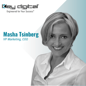 Key Digital COO Masha Tsinberg celebrates 25th anniversary in company leadership
