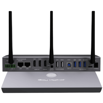 KD-BYOD4KHub wireless BYOD and BYOM presentation and conferencing gateway