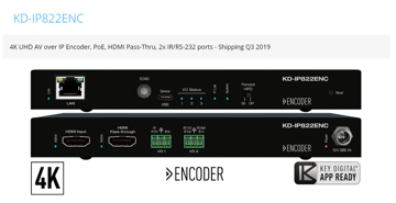 Key Digital Focuses on CEDIA Market with New AV Over IP Product