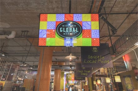 Midtown Global Market Minneapolis - Key Digital AV navigation system case study