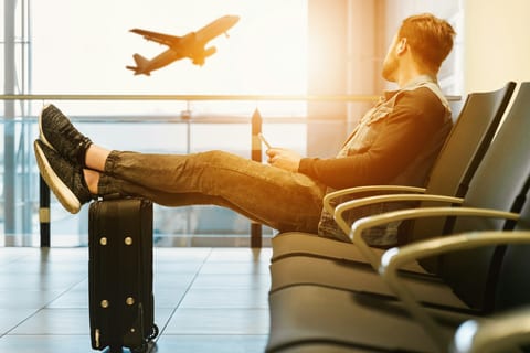 Airport digital signage AV over IP system