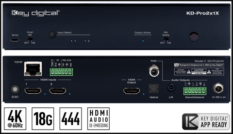 Key Digital Adds Installer-Friendly Updates to Popular Switcher