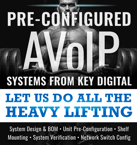Key Digital Unveils Unprecedented AV over IP Pre-Configuration