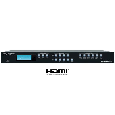 Key Digital video processor front view
