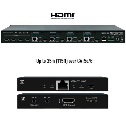  video wall processor rear