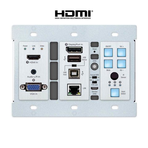 hdbaset transmitter front chassis