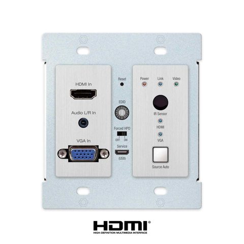  hdmi wall plate front chassis