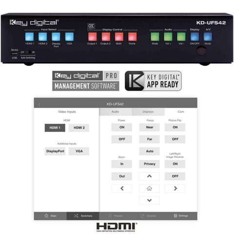 Best Digital presentation switcher Front view
