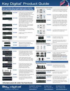 Key Digital Product Guide