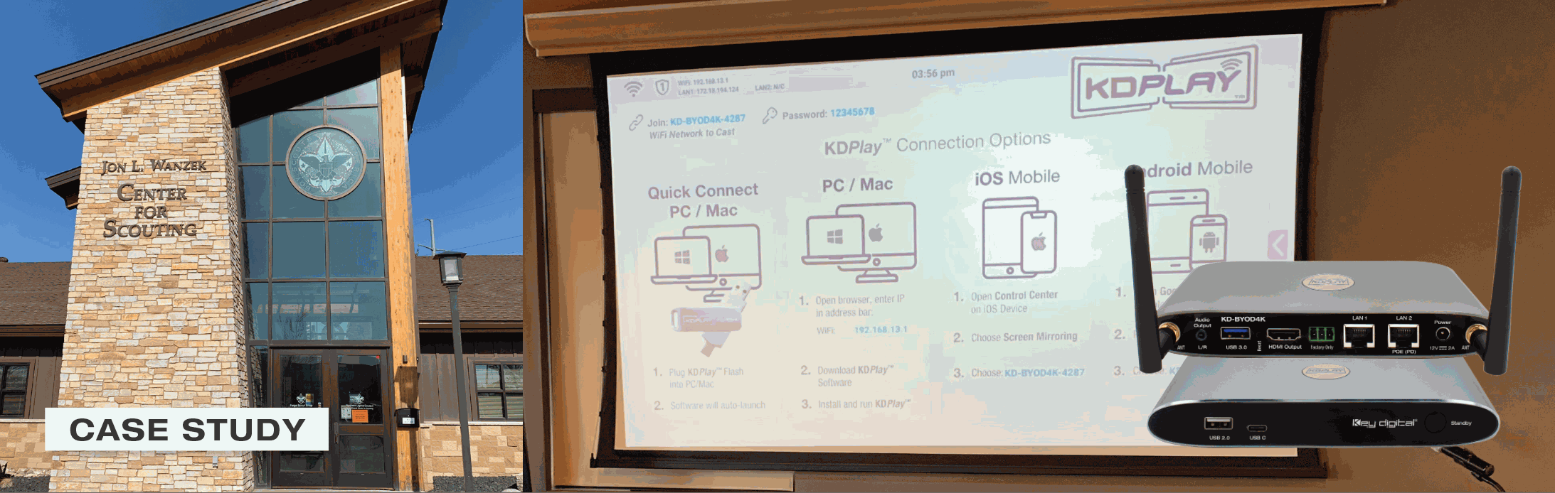 Boy Scouts of America Benefits from AV Upgrade for video conferencing in education