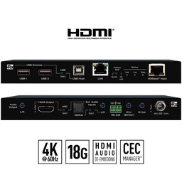KD hdbase receiver front and rear