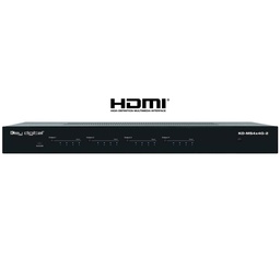 Key Digital hdmi matrix switcher 4x4 front view