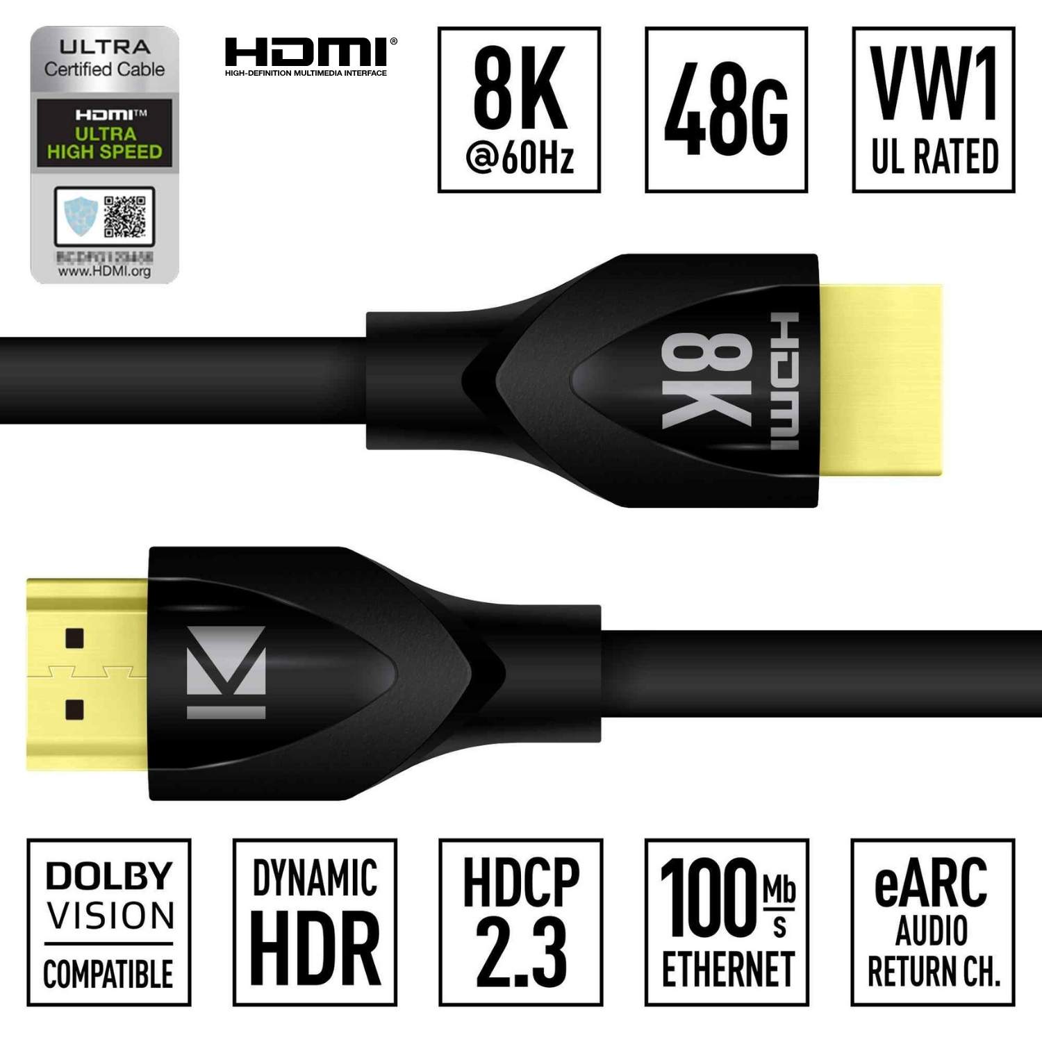 Key Digital high speed hdmi cable Product Image