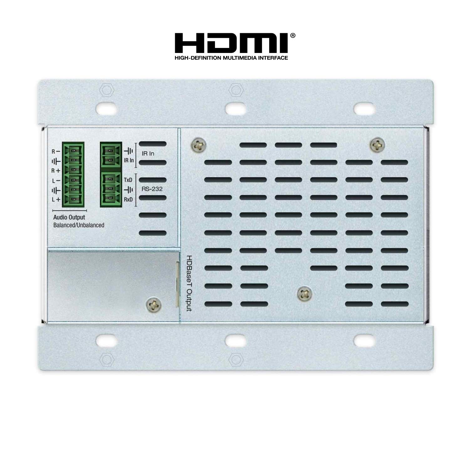 hdbaset transmitter rear