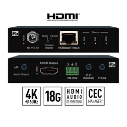KD hdbaset front and rear