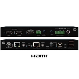 hdbaset extender Tx front and rear