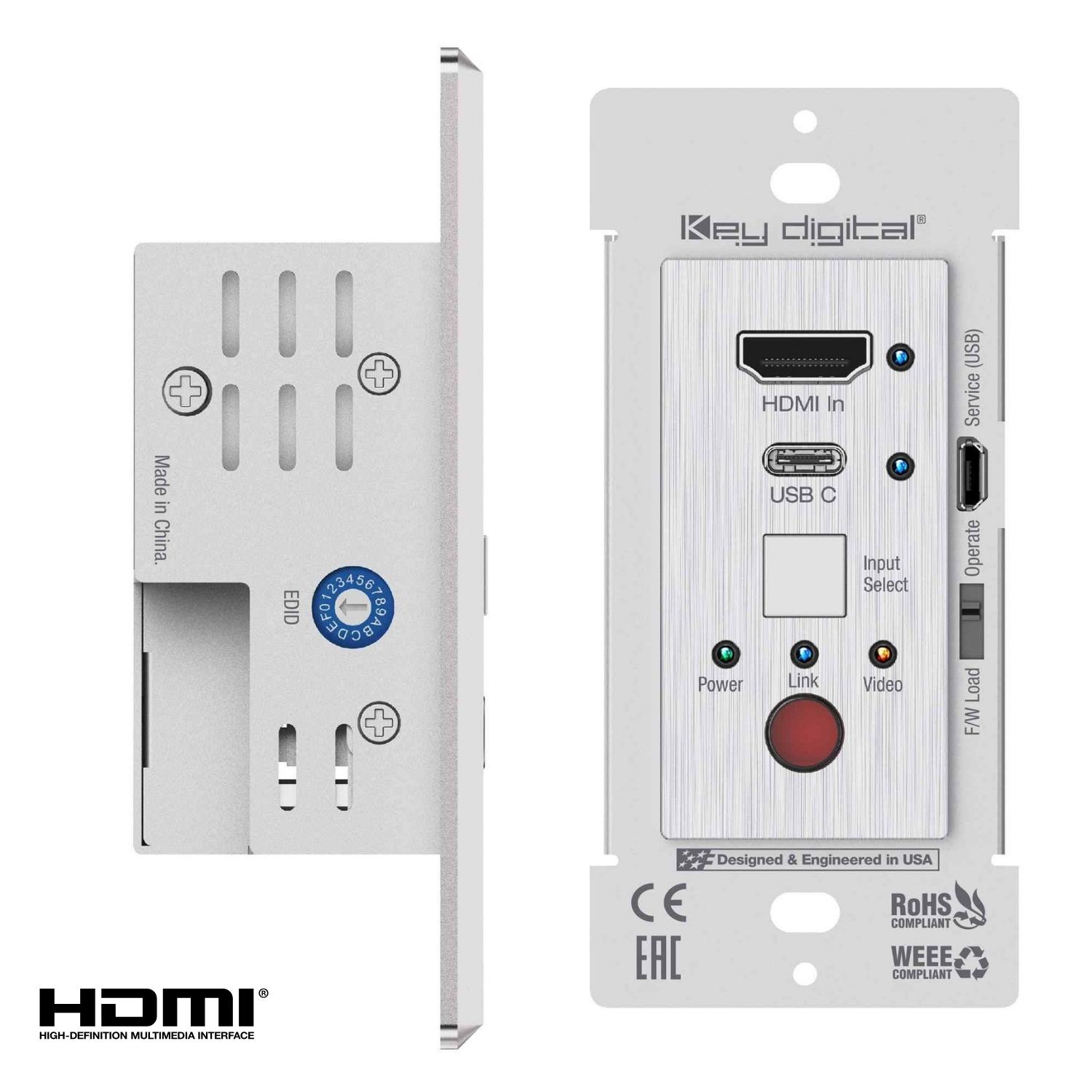 wall plate extender side and front