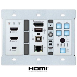 usb wall plate front chassis