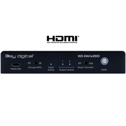Key Digital hdmi audio splitter front view