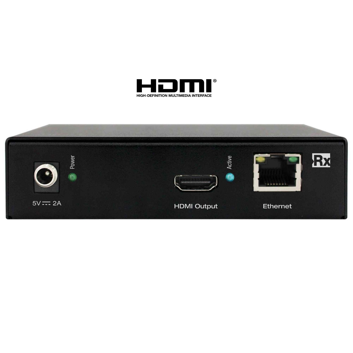 Flexible AV over IP system rear view