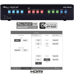 Key Digital hdmi mirroring front view