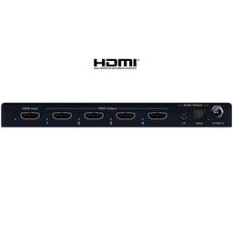 key Digital hdmi 4k splitter rear view