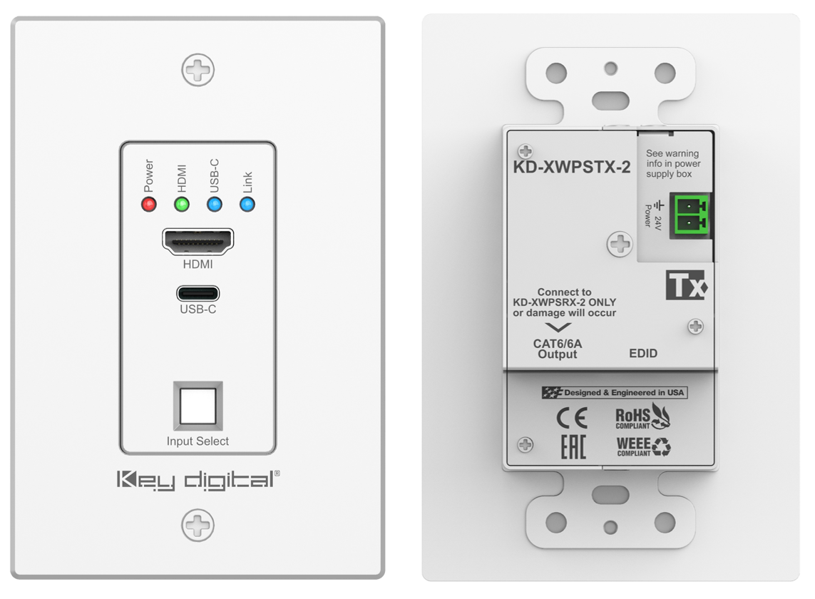 wall plate extender front and rear