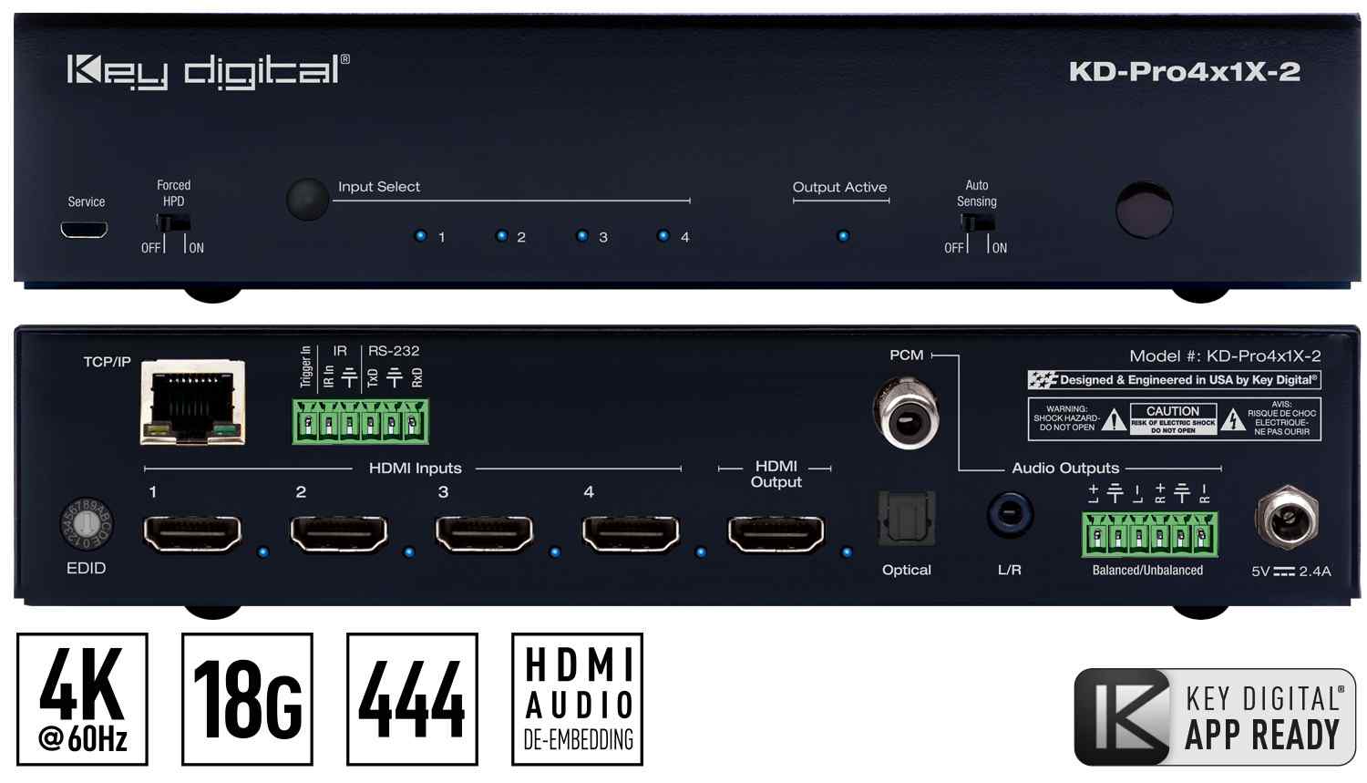 KD-Pro4x1X-2 - Key Digital